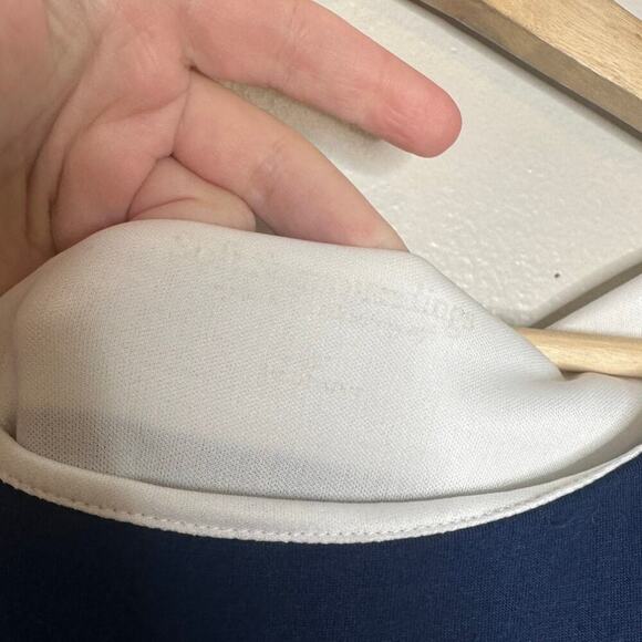 Soft Surroundings Vela Infinity Maxi Dress Navy/White Striped Size 2X Plus - Picture 4 of 10